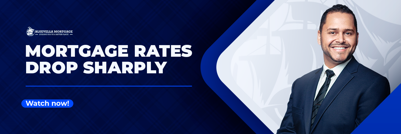 Mortgage Rates Drop Sharply